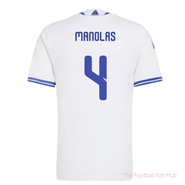 2026-2027 Greece Home Shirt (Manolas 4)
