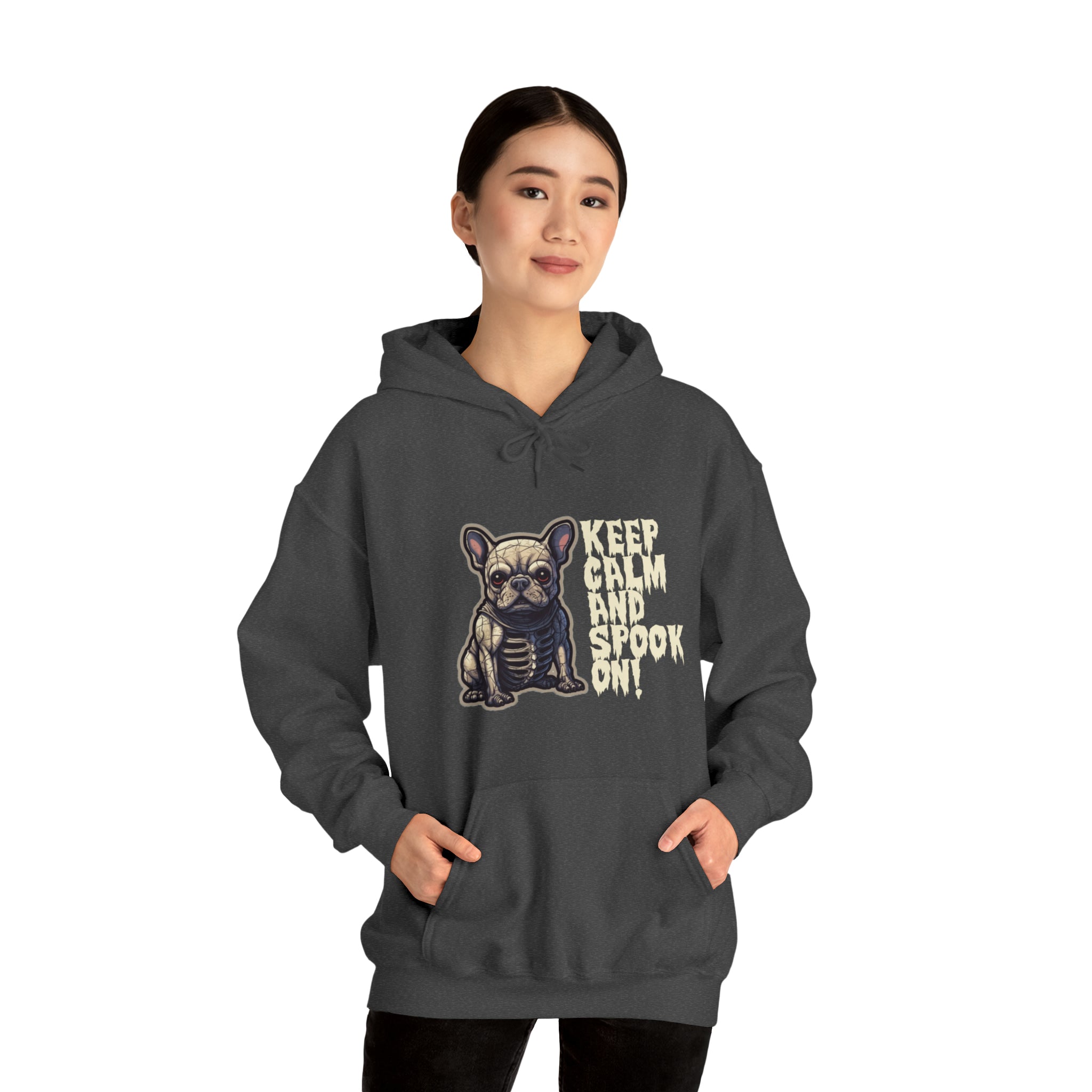 Keep Calm and Spook On Halloween Unisex Hoodie