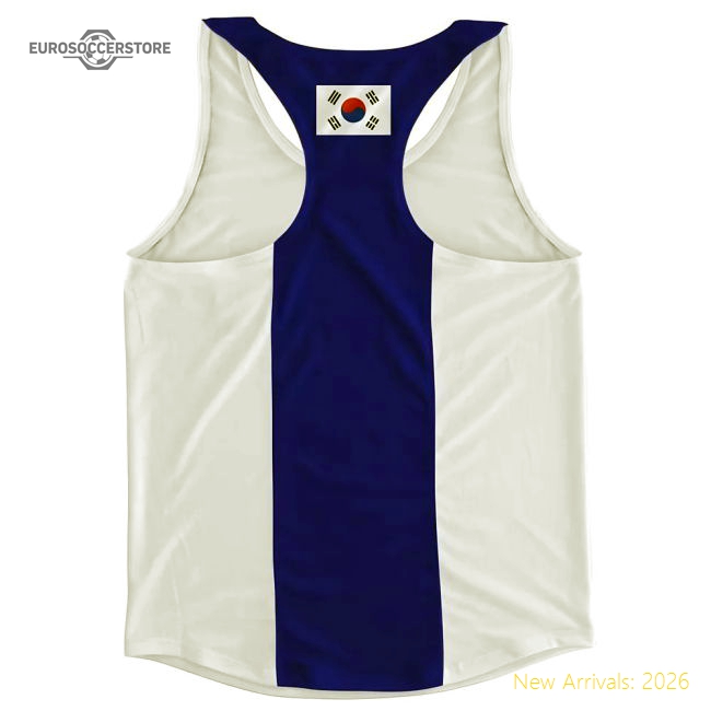 South Korea Flag Running Vest - Match Quality - Fan Collection