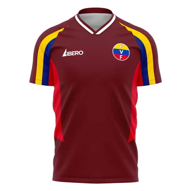 Venezuela 2025 Genuine Copy Venezuela Home Replica Jersey for Adults