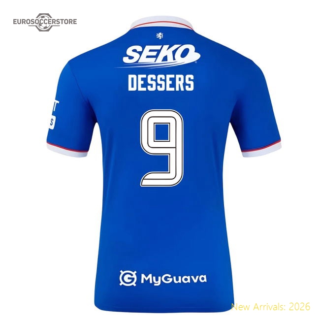 2025-2026 Rangers Home Shirt (Kids) (Dessers 9)
