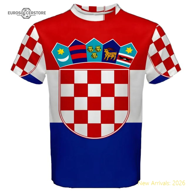 Croatia 2024-2025 Top Regular Shirt - Sleek Comfort Breathability