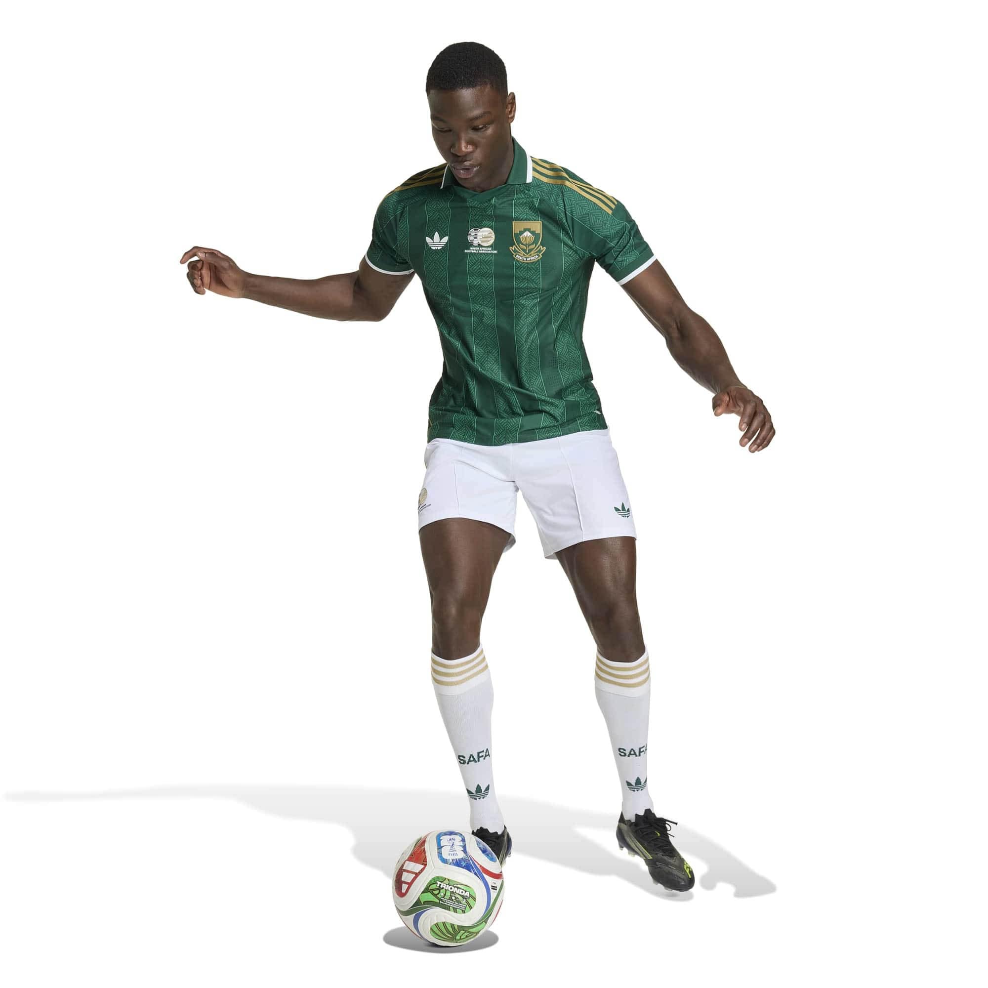 [SJH] South Africa National Team Away On-Field Authentic Jersey - Green