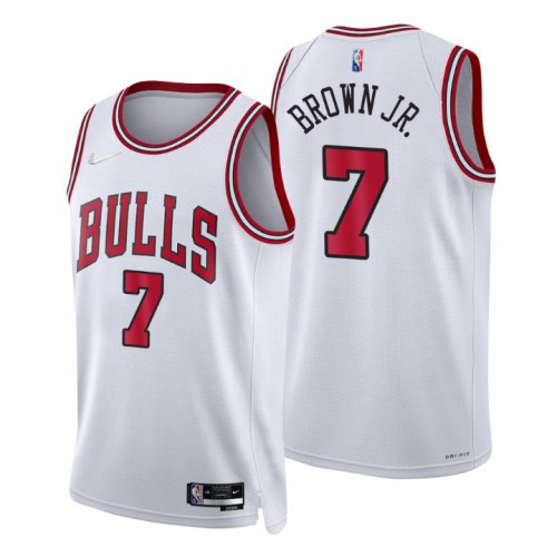 Limited Stock Chicago Bulls Troy #7 NBA Performance Jersey Athletic