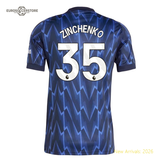 2025-2026 Womens Sophisticated Zinchenko Jersey Performance Fabric