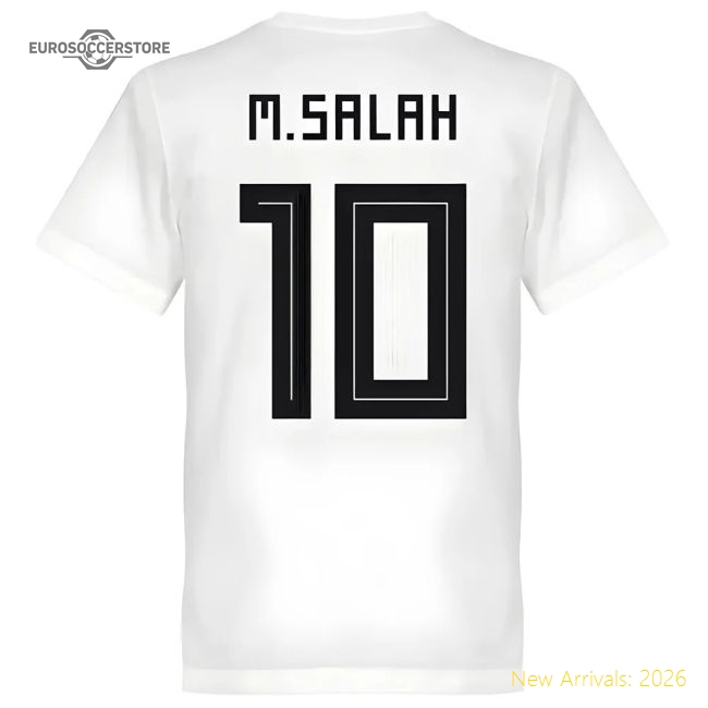 Egypt Salah 20242025 Regular Durable Jersey Aeroready Sleek