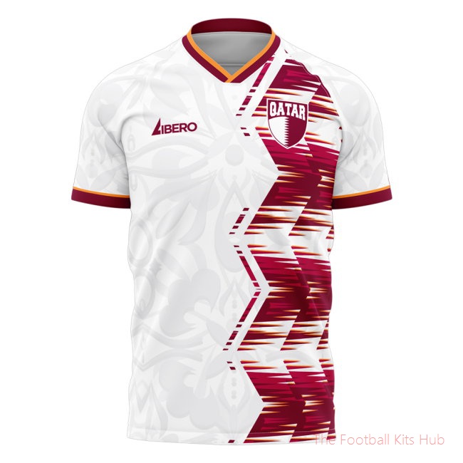 Qatar 2026-2027 Concept Away Kit (Libero) Adult Short Sleeve