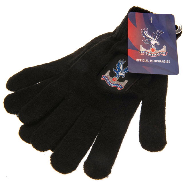 Adult Crystal Palace FC Knitted Gloves Junior