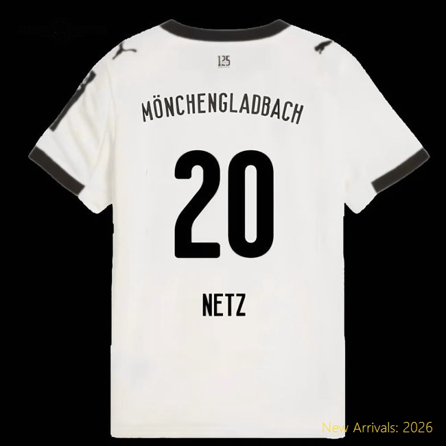2025-2026 Borussia MGB Home Shirt (Kids) (Netz 20)