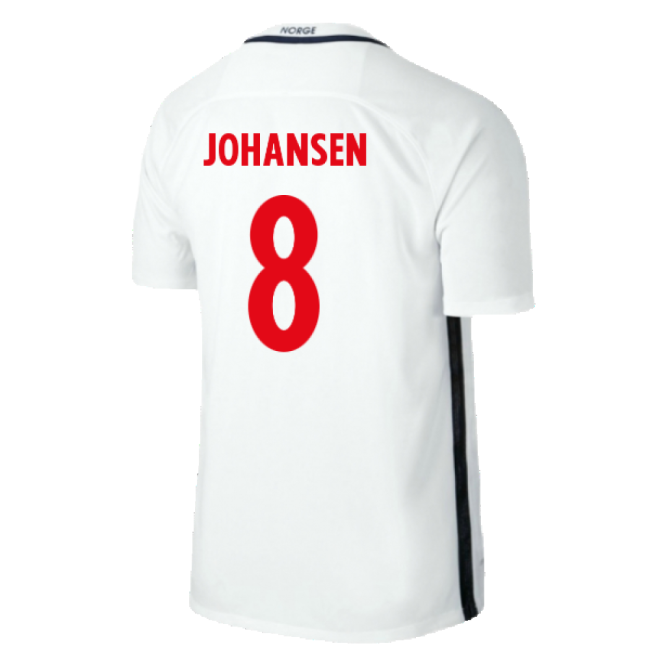 Norway A Team High Performance Away Player Jersey (Johansen 8)