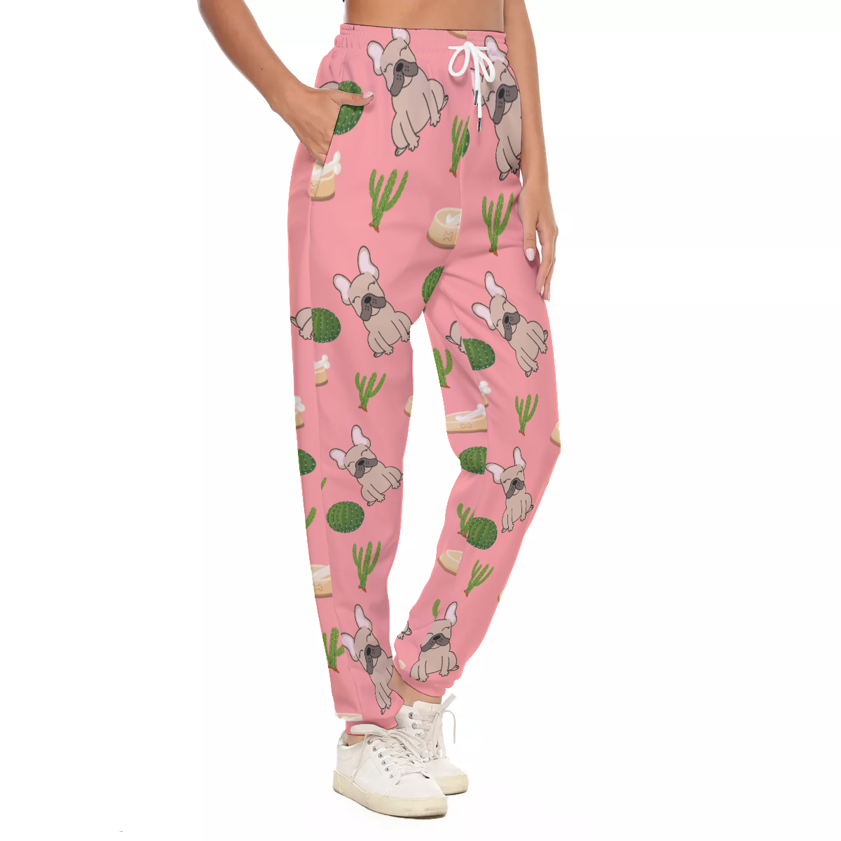 Poppy - Frenchie Women's Casual Pants Pet Gear | Durable Build