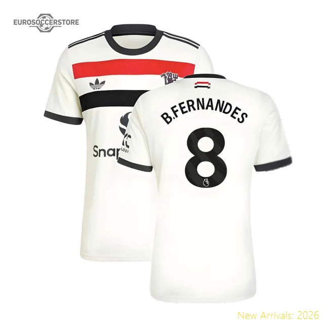 2024-2025 Man Utd Third Shirt (bfernandes 8) - Premium Quality