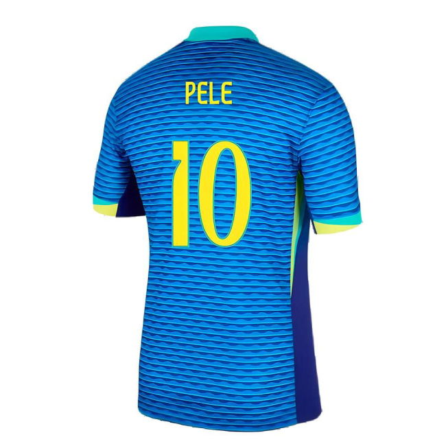 Jersey 2024-2025 Brazil Away Shirt (Pele 10) Official Football