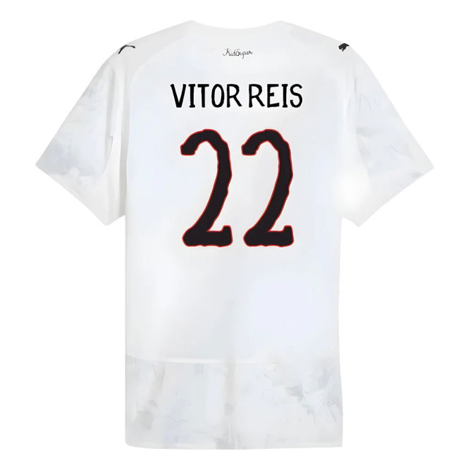 2025-2026 KIDSUPER x Manchester City CWC Authentic Shirt (White) (Vitor Reis 22)