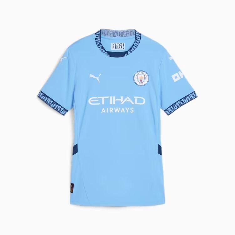 Manchester City Home Shirt 2024/25 Women For Algeria Football Fans