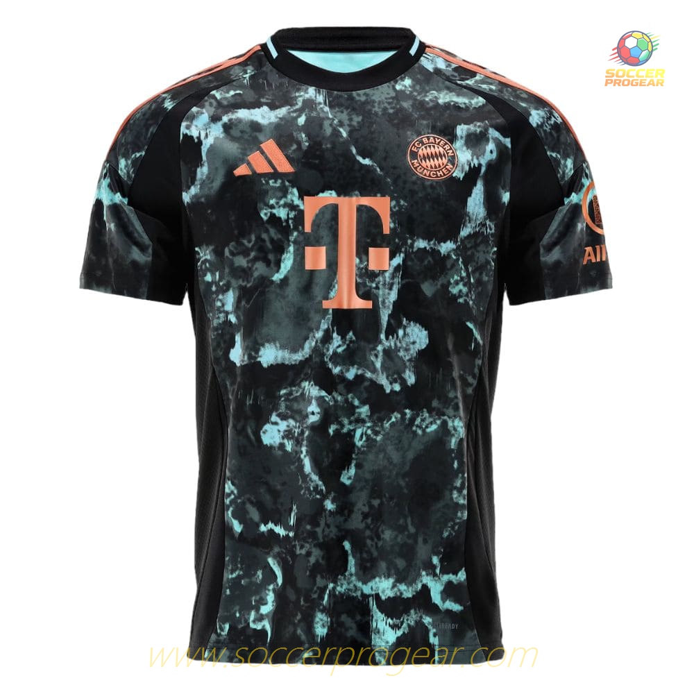 Team Soccer Football Shirt Player Version Bayern Munich Away 2024-2025 Season