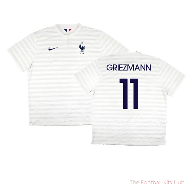 France 2014-15 Away Shirt ((Very Good) XXL) (Griezmann 11)