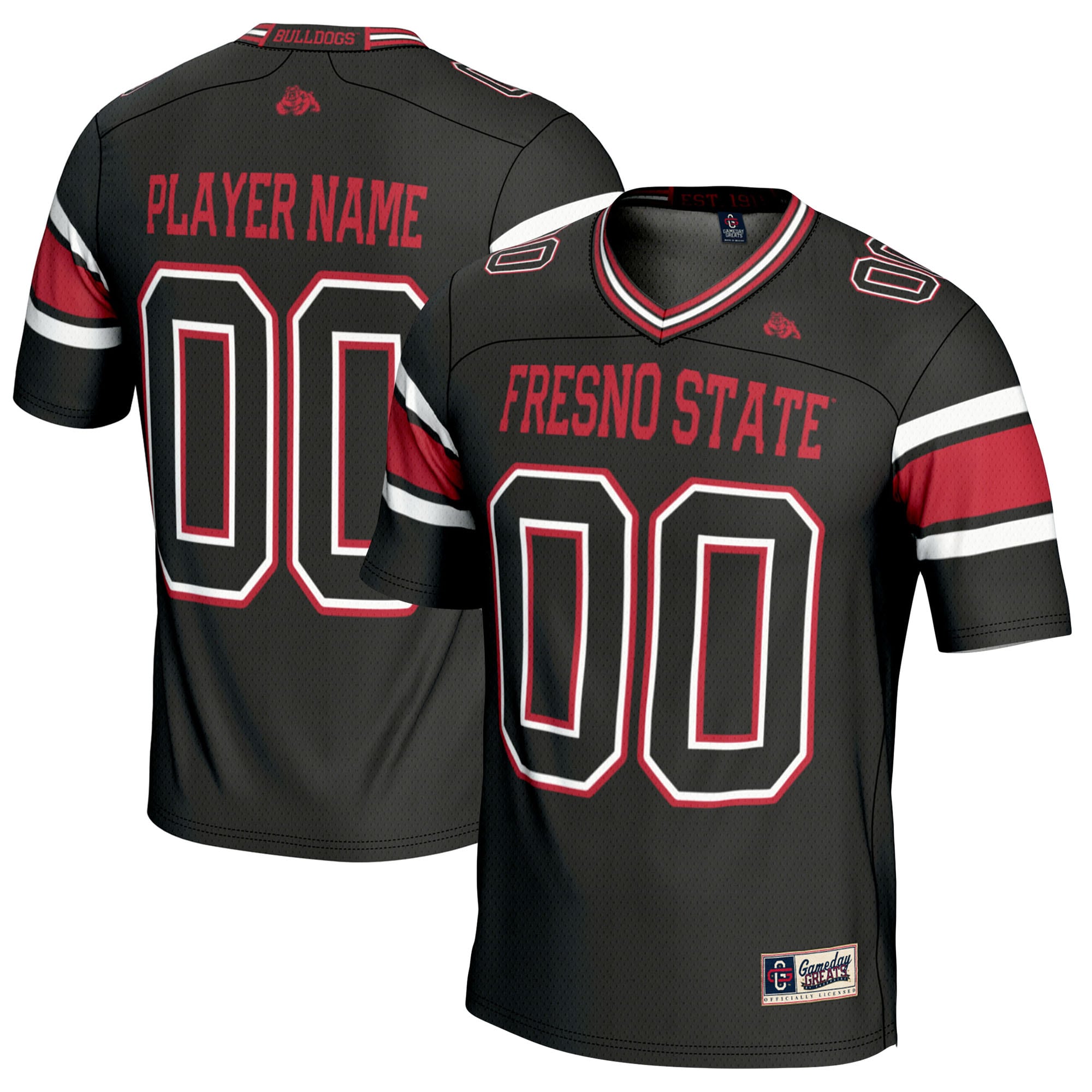 Fresno State Bulldogs GameDay Greats NIL Pick-A-Player 26/27 Football Jersey - Black