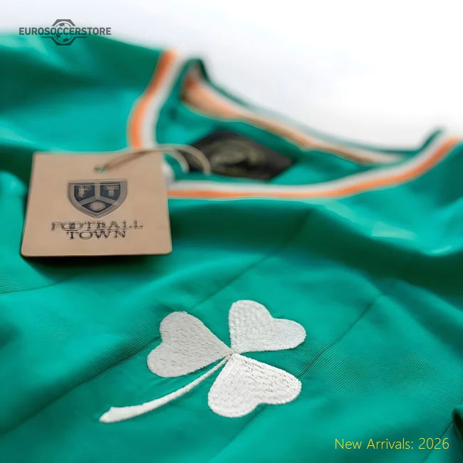 Vintage Ireland Green Army Soccer Fan Wear Jersey Supporter Exclusive