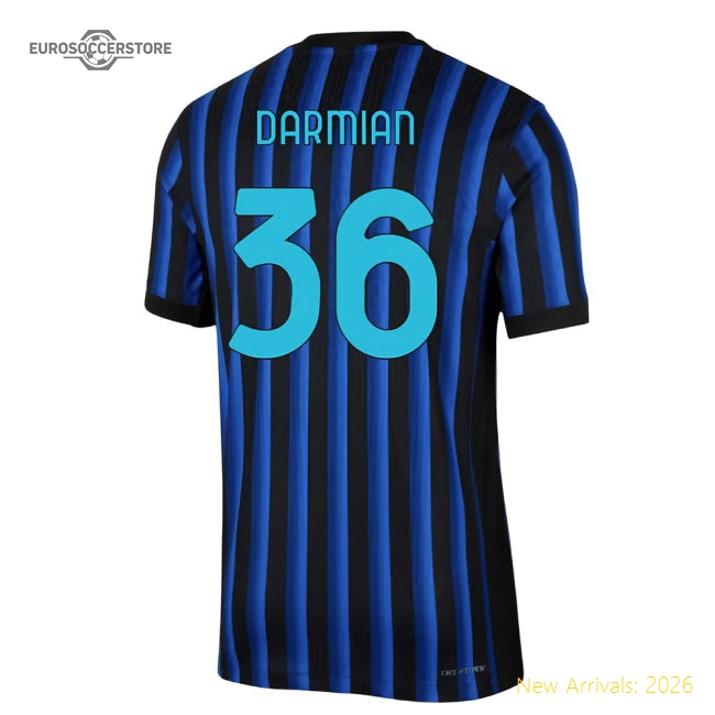 High-quality 2025-2026 Inter Milan Home Authentic Dri-fit Adv Shirt