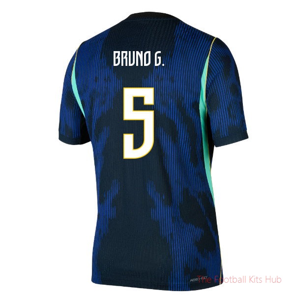 2026-2027 Brazil Match Away Jordan Aero-FIT Authentic Shirt (Bruno G. 5)