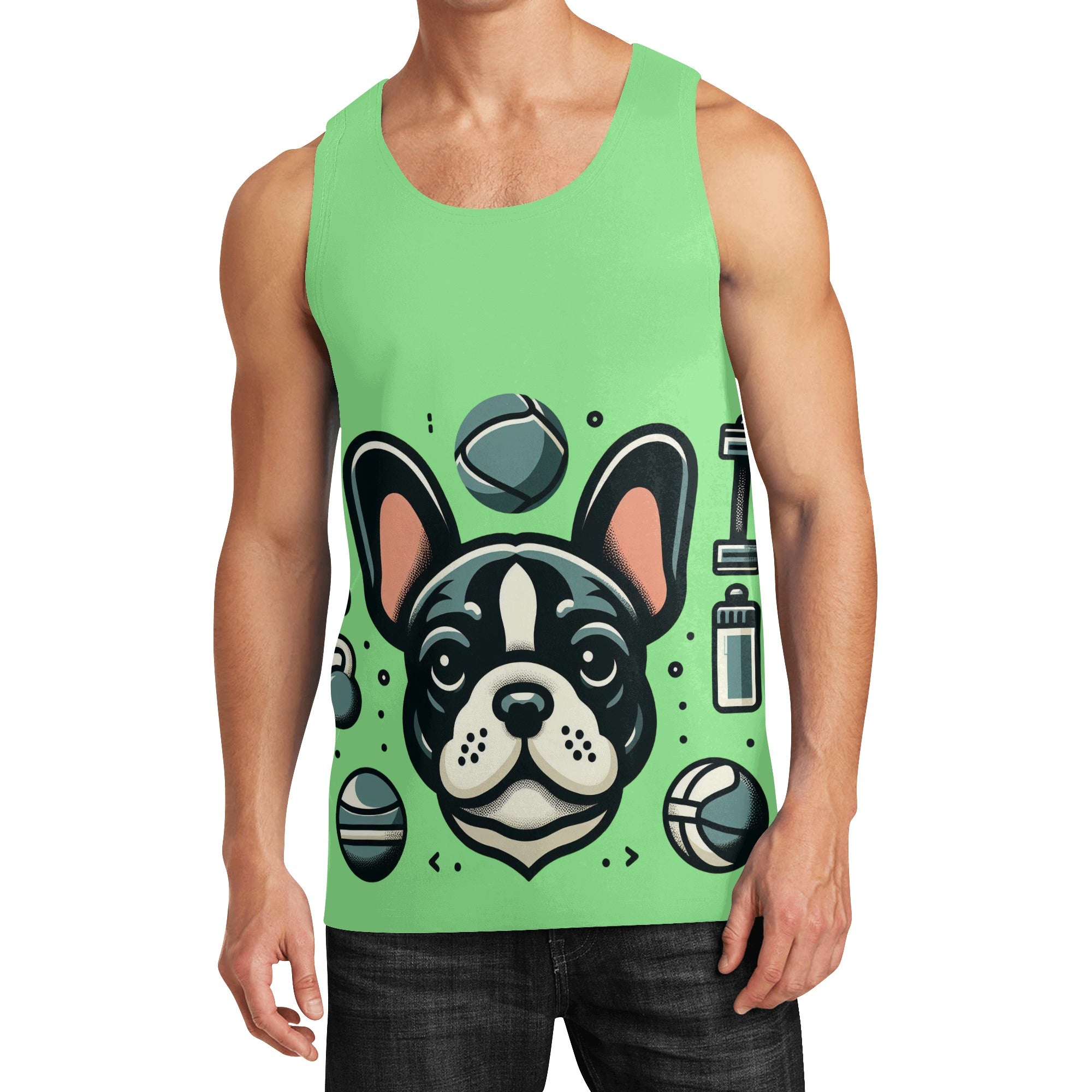 Comfortable Premium Ross - Men Tank Tops for Pet Enthusiasts Comfortable
