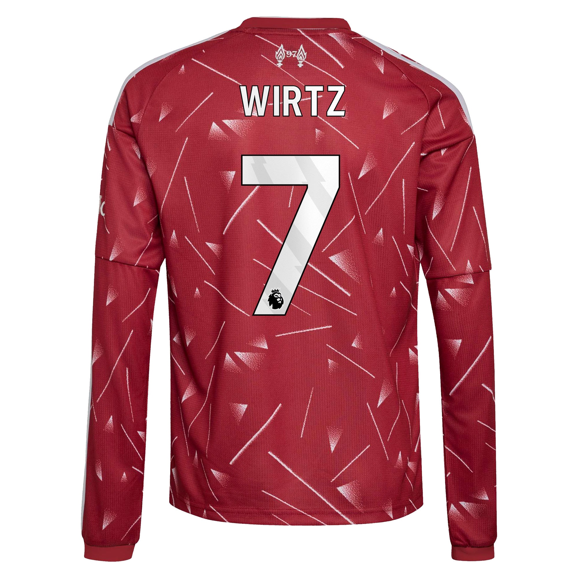 [SJH] Florian Wirtz Liverpool Youth 2026/27 Home Replica Long Sleeve Jersey - Red