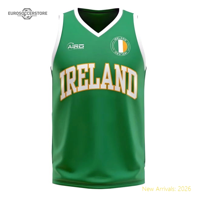 Ireland Home Concept Basketball Kit Stadium Edition Jersey