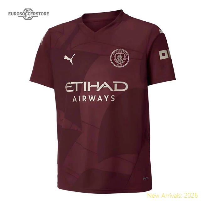 Authentic 2024-2025 Man City Third Shirt (kids) - Premium Quality
