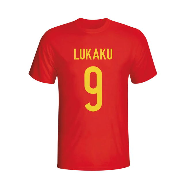 Authentic Romelu Lukaku Belgium Jersey Official High Quality Jersey