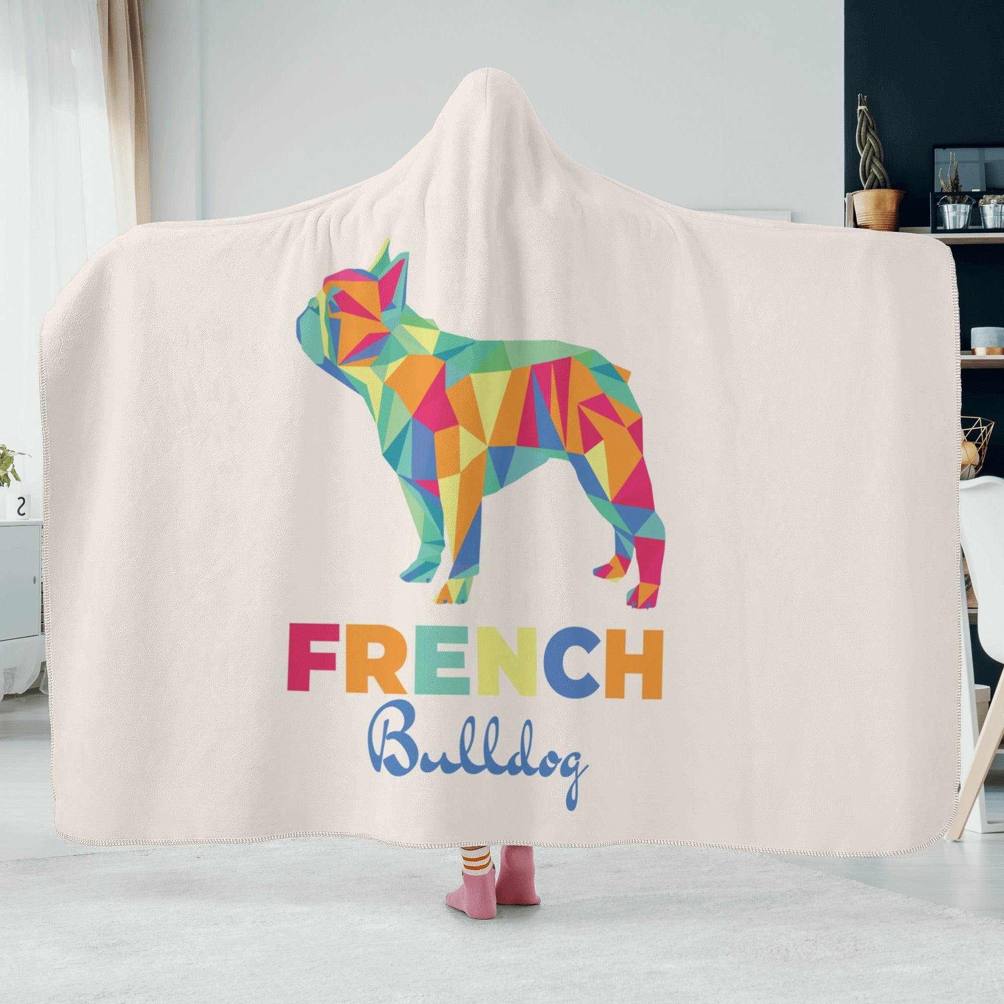 Culture-Inspired Hugo - Hooded Blanket for Casual Outings Durable