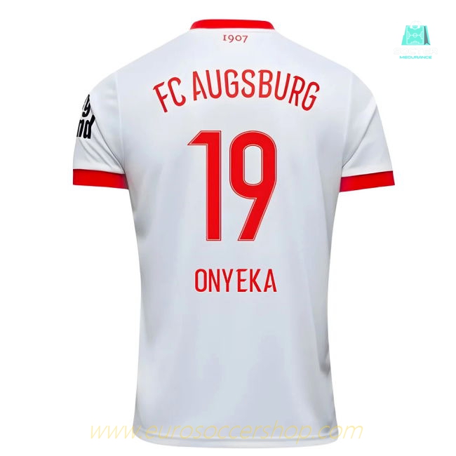 2025-2026 FC Augsburg Home Shirt (Onyeka 19)