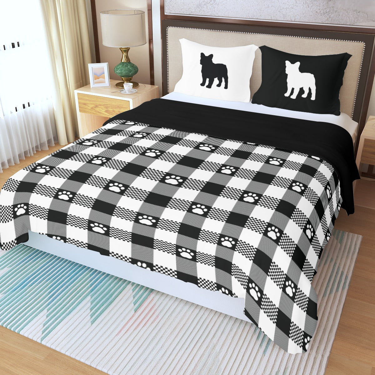 Outdoor-Adventure Cookie - Bedding Set for Bulldog Owners Comfortable