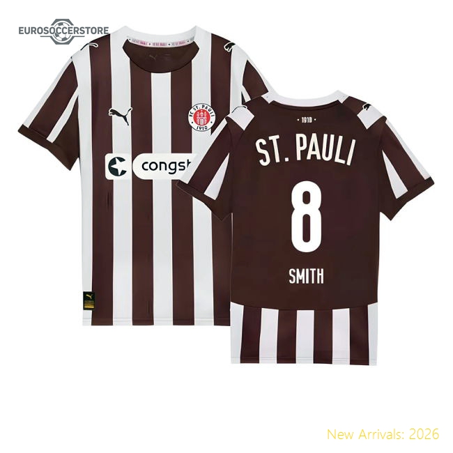 Durable Football Team Kids Jersey Smith 2025-2026 Aeroready