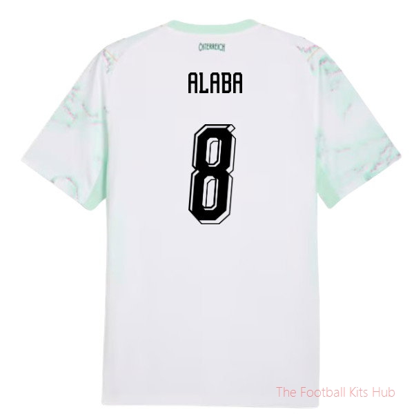 2026-2027 Austria Away Shirt (Alaba 8)