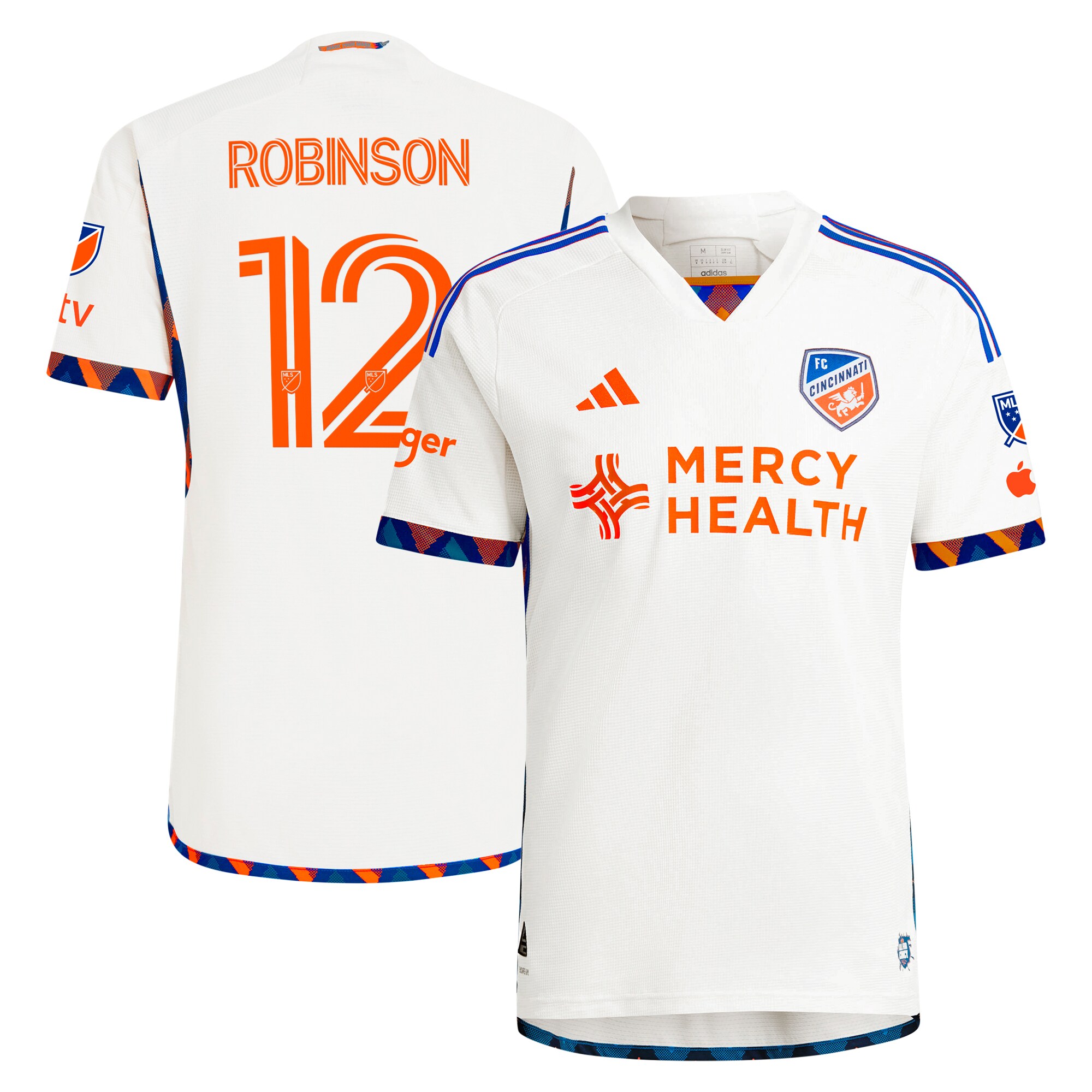 [JED] Miles Robinson FC Cincinnati 2024 The Canvas Kit Authentic Player Jersey - White