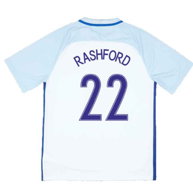 England 2016-17 Home Shirt ((Fair) XXL) (Rashford 22)