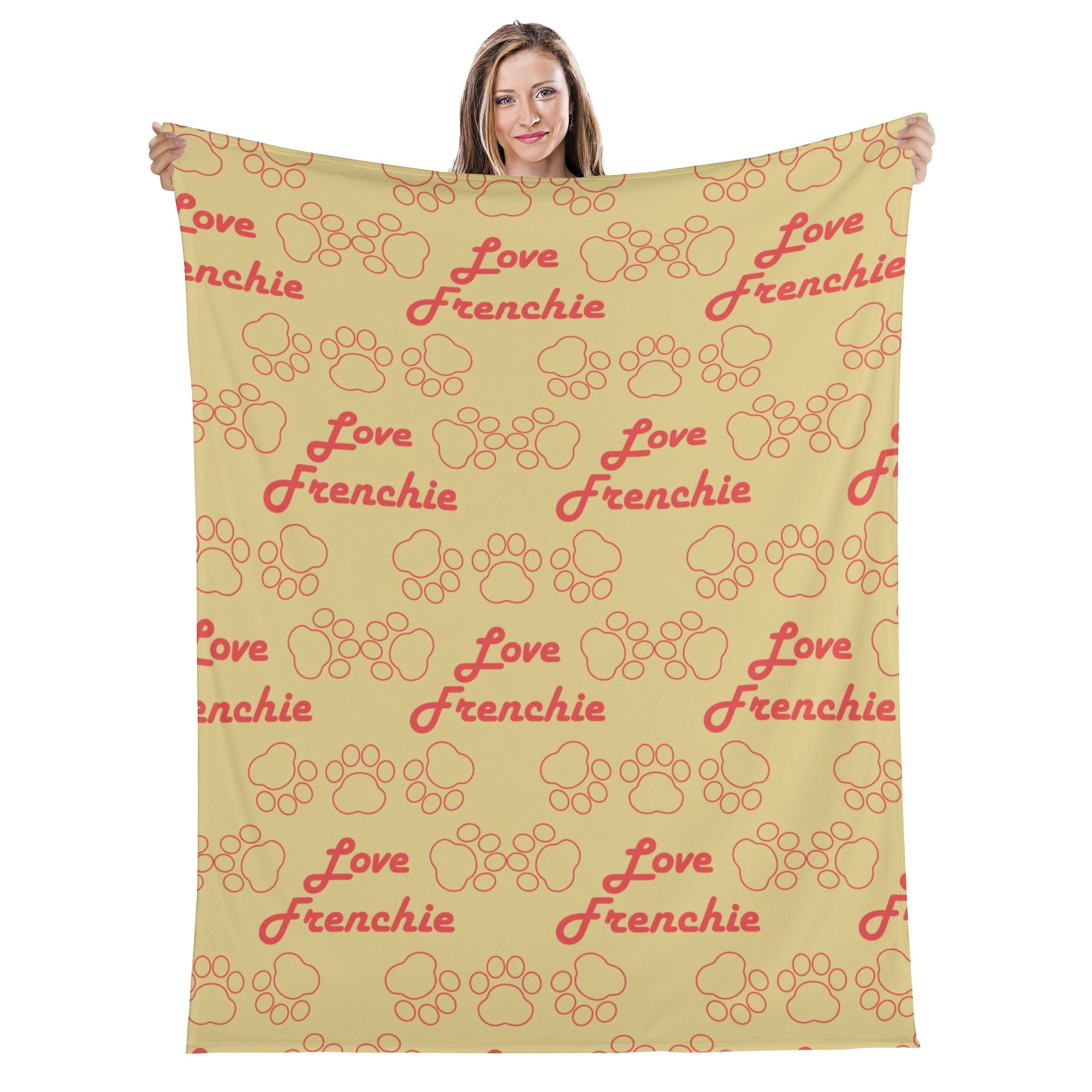 French Bulldog Frenchie Rocky - Comfortable Blanket Outdoor Use