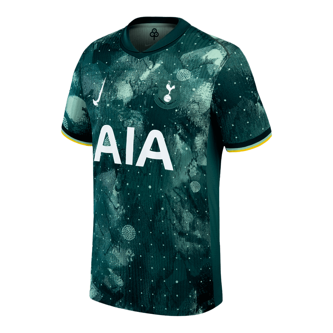 Player Version Tottenham Hotspur Third Away Soccer Jersey 2024/25Authe