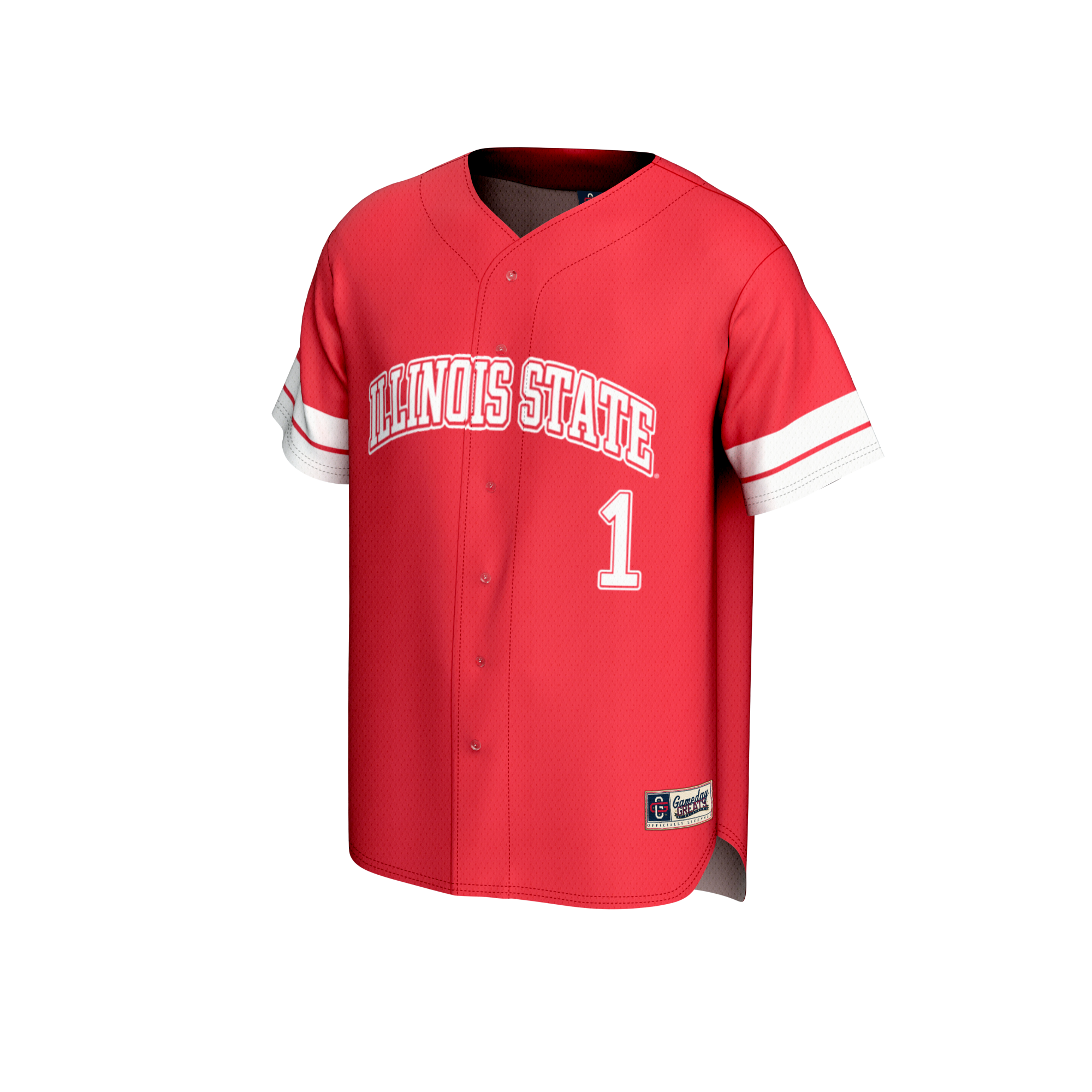 [DDG] Illinois State Redbirds GameDay Greats Youth Lightweight Collegiate Baseball Fashion Jersey - Red