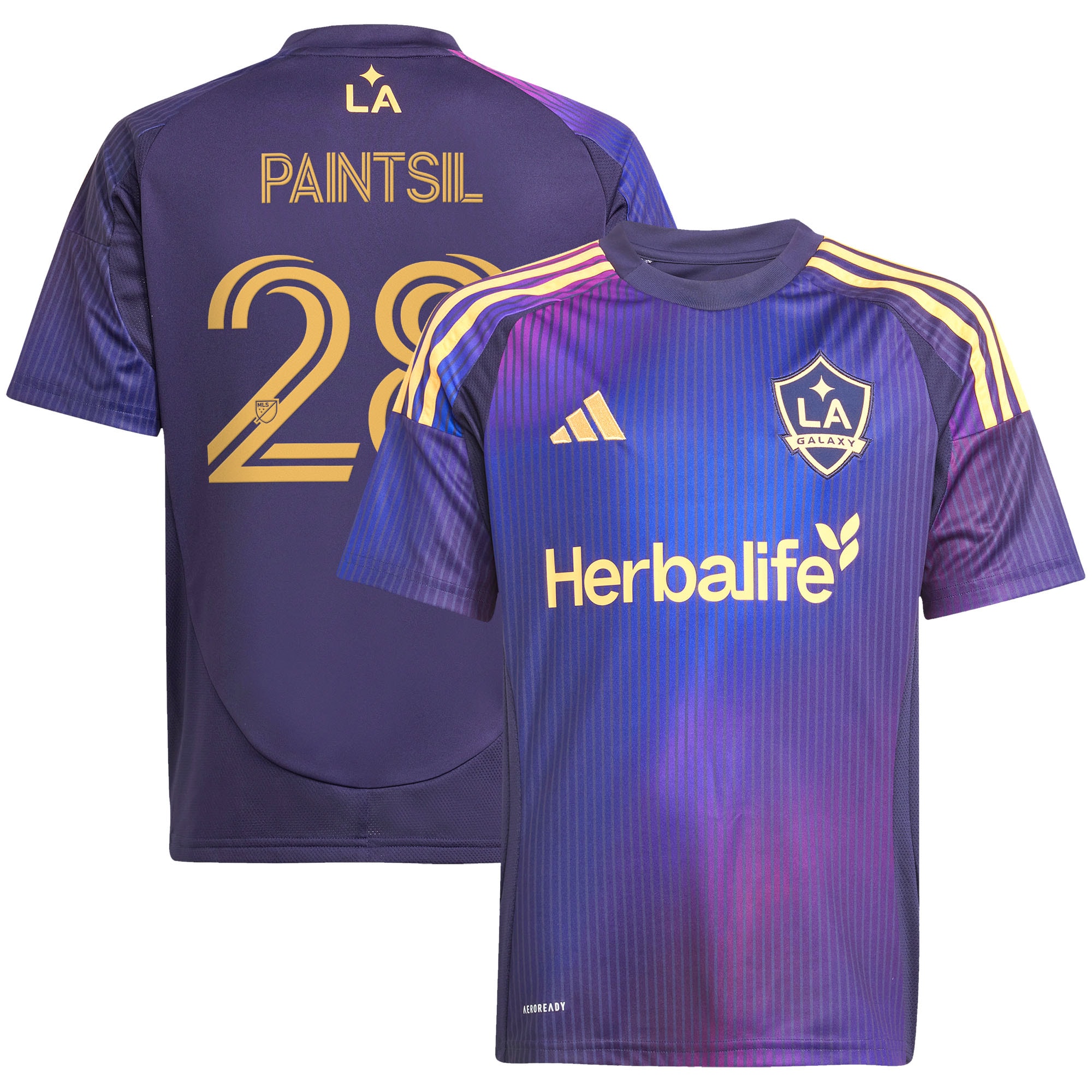 [SD] Joseph Paintsil LA Galaxy Youth 2025 RIZON Replica Jersey - Navy