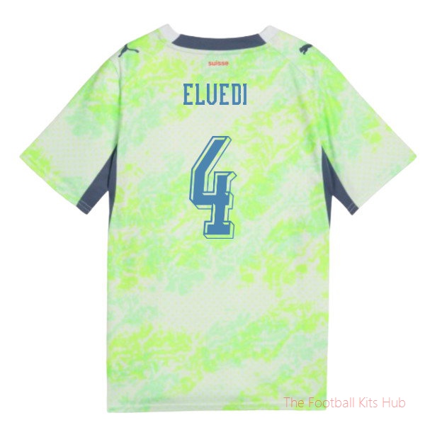2026-2027 Switzerland Away Shirt (Kids) (Elvedi 4)