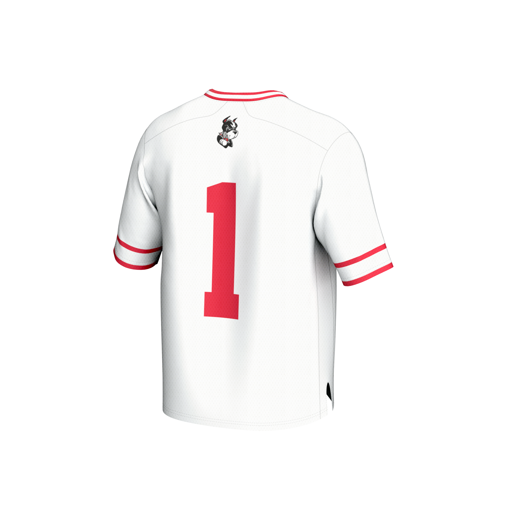 [NJP] Boston University GameDay Greats Unisex Lightweight Collegiate Men's Lacrosse Fashion Jersey - White