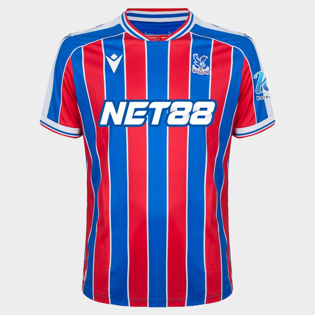 Crystal Palace Home Soccer Jersey 2025/26 (No Badge) Authentic Kit