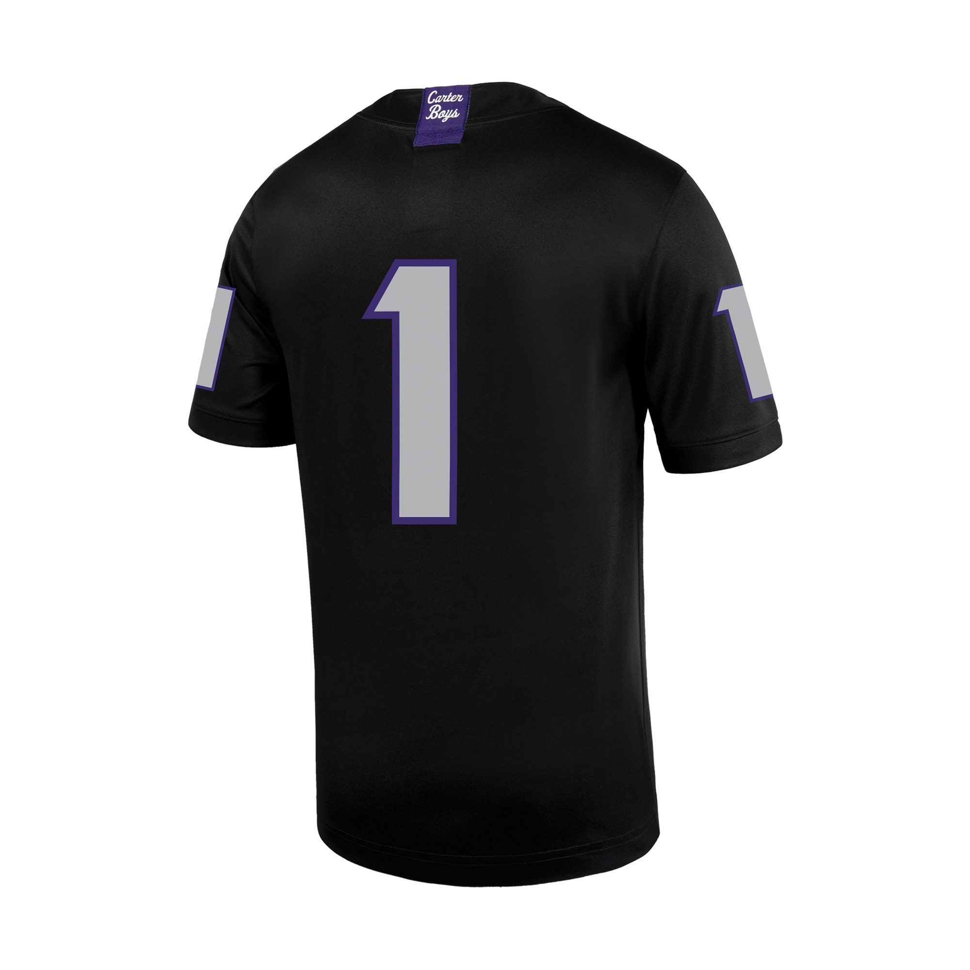 #1 TCU Horned Frogs Untouchable Football Jersey?�C Black