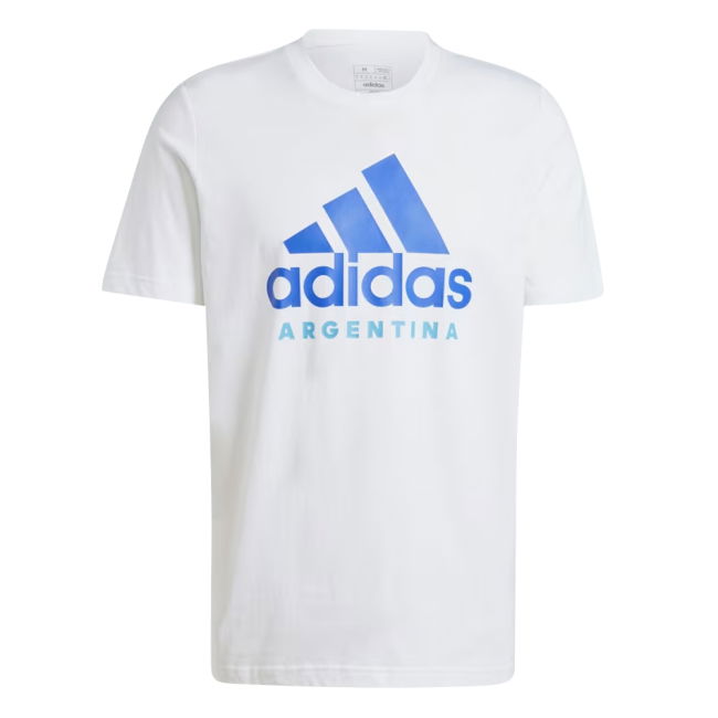 High 2024-2025 Argentina Dna Graphic Tee (White) (Martinez 25)