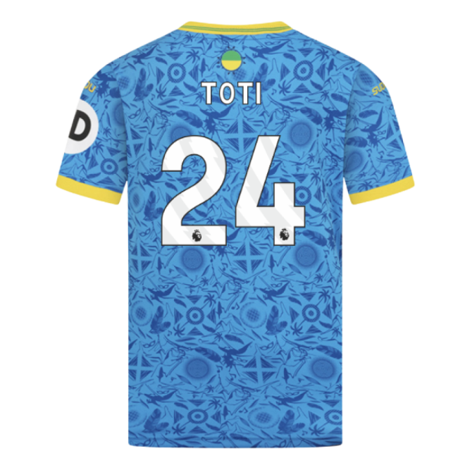 2025-2026 Wolves Third Shirt (Kids) (Toti 24)