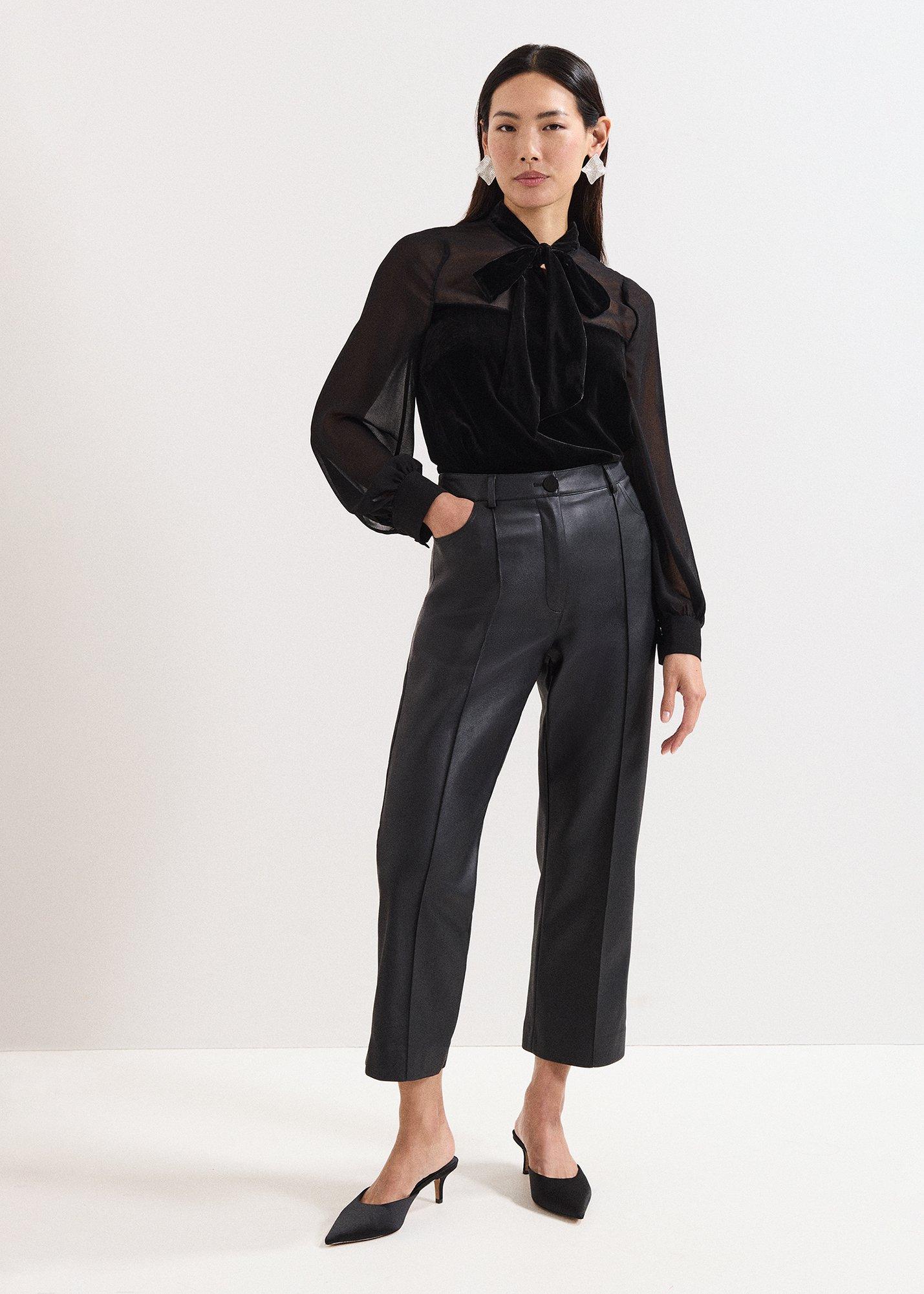Raye Velvet Blouse