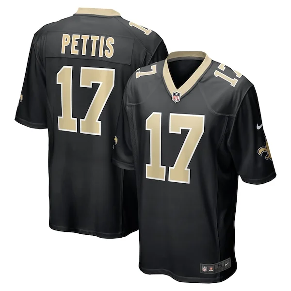 Performance New Orleans Saints Game Jersey - Premium Black NFL Fan ...