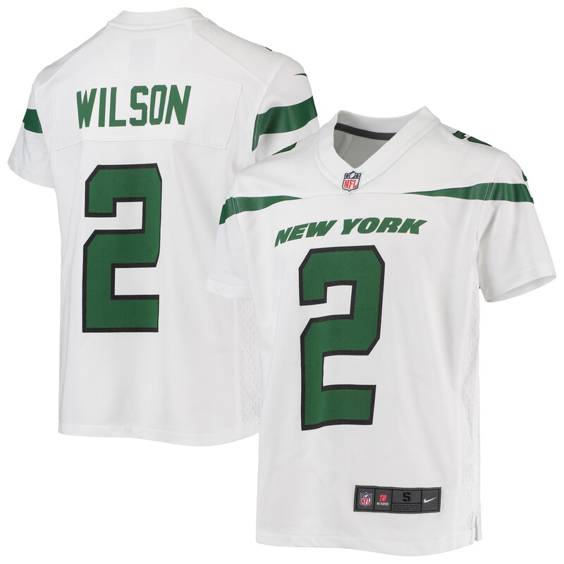 None Zach Wilson Champion NY Jets Professional Jersey Game Day Wear